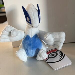 NWT Official Pokemon Center Japanese Lugia Plush Sitting Cuties